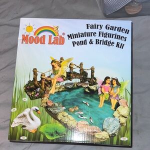Mood Lab Fairy Garden Miniature Figurines Kit